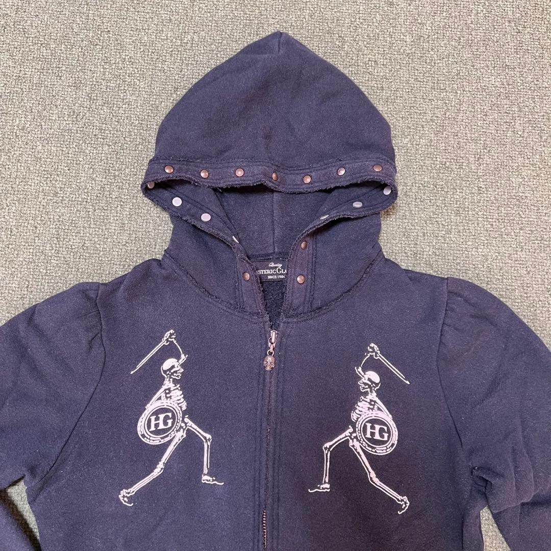 HYSTERIC GLAMOUR ジップパーカー