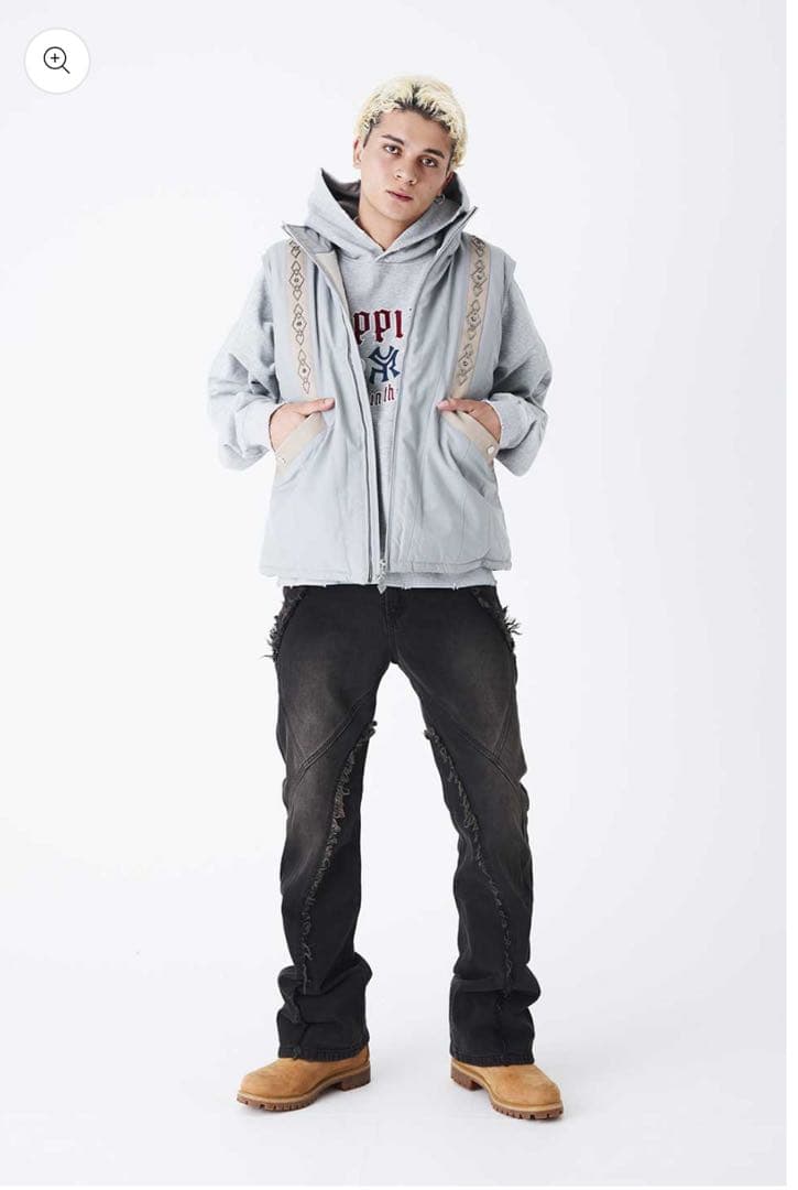 【新品タグ付き】 SUPPLIER Studs Puffer Vest Mサイズ