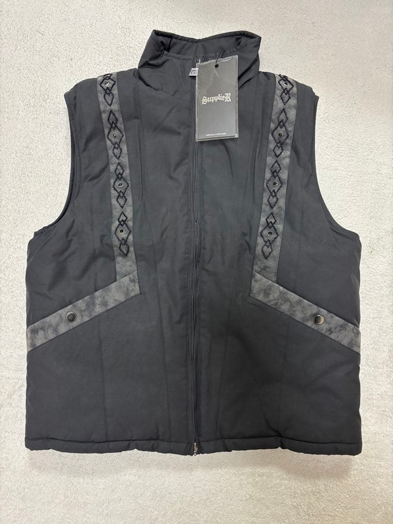 【新品タグ付き】 SUPPLIER Studs Puffer Vest Mサイズ