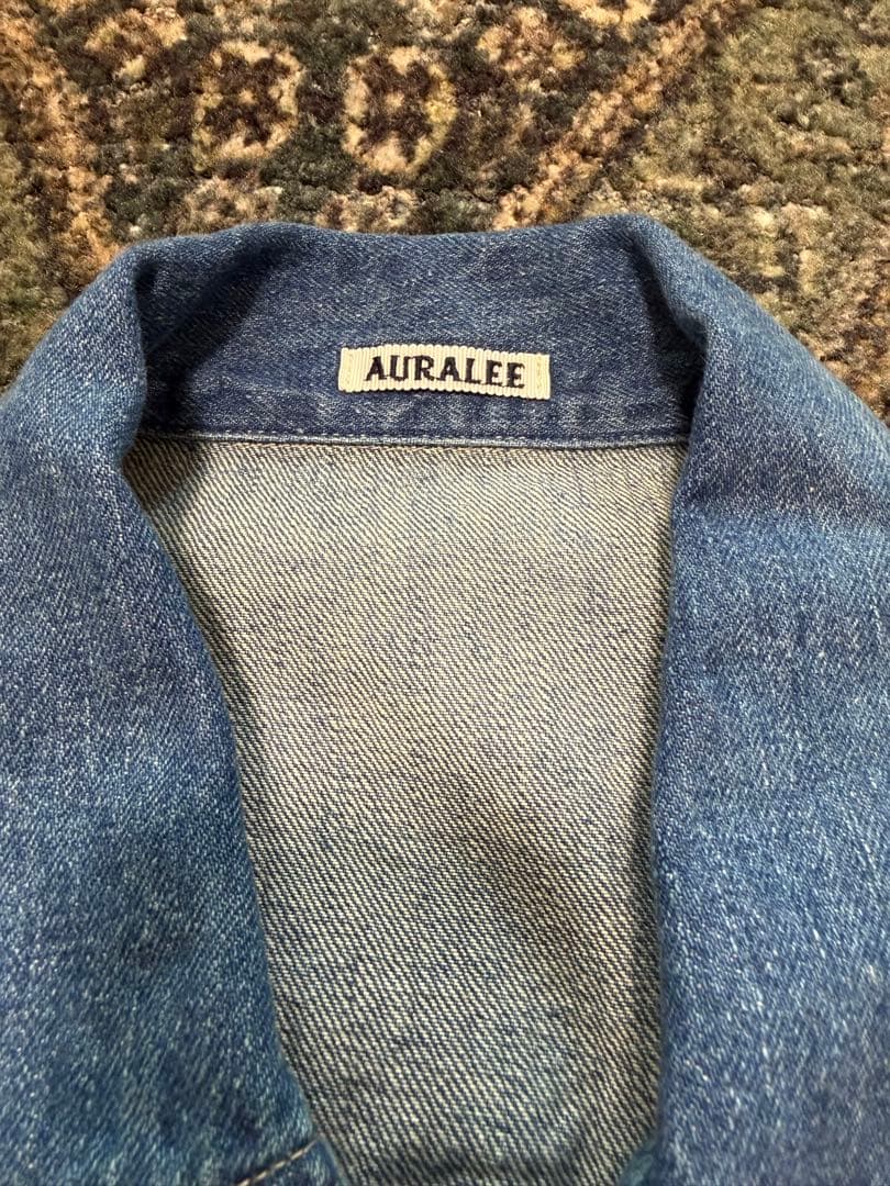 AURALEE Selvedge Light Denim Blousonサイズ4