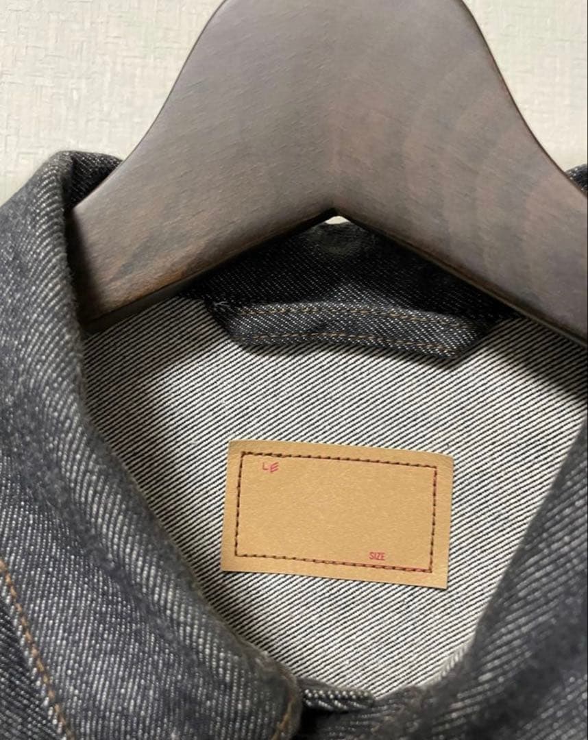 最終値下げLE BLACK DENIM JACKET L'ECHOPPE
