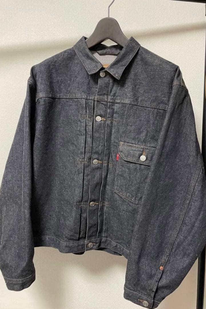 最終値下げLE BLACK DENIM JACKET L'ECHOPPE