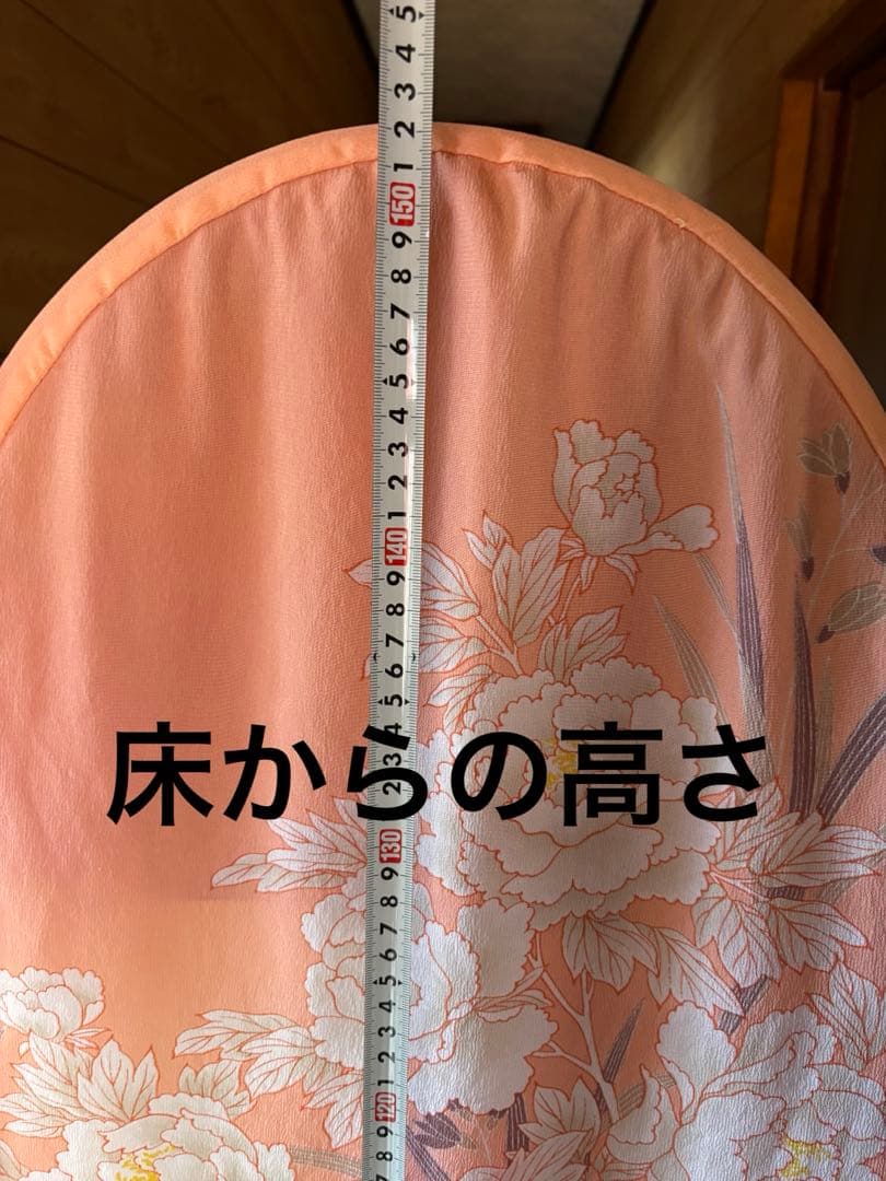 ダークブラウンオーバルスタンドミラー 昭和レトロ