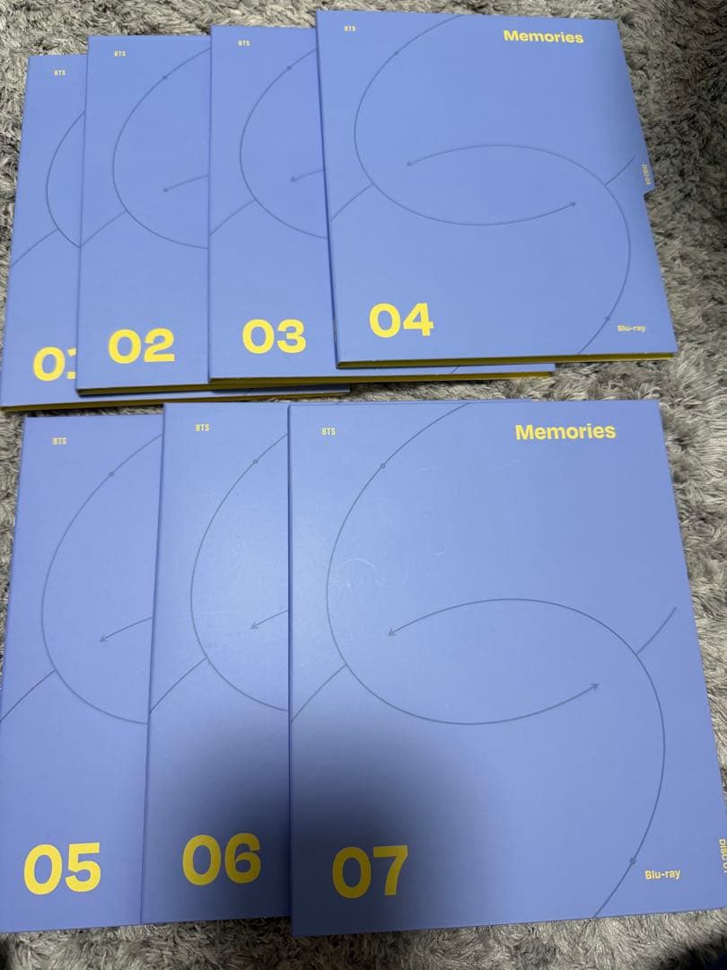 BTS Memories 2021 全7巻セット