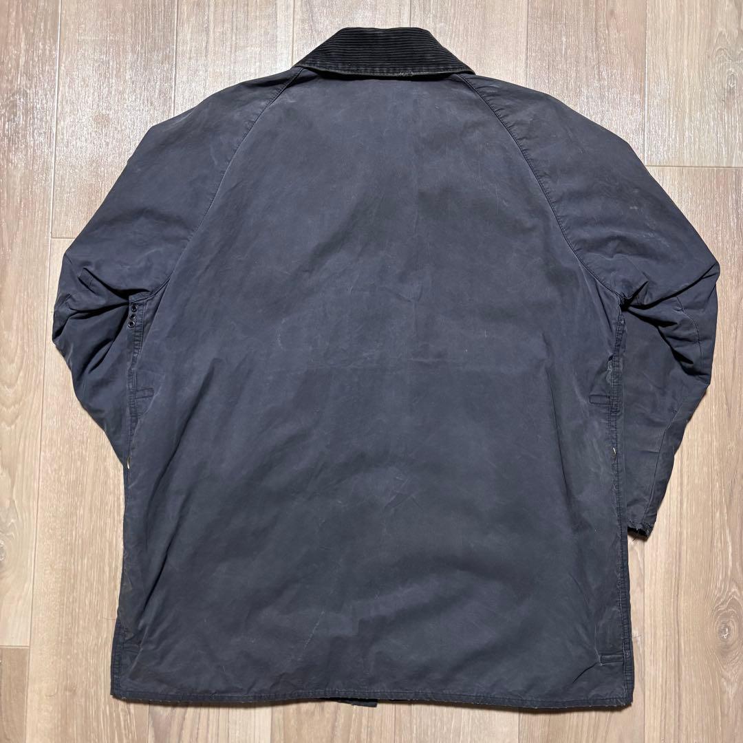 94年製 Barbour BEAUFORT サイズ42 ネイビー 3ワラント