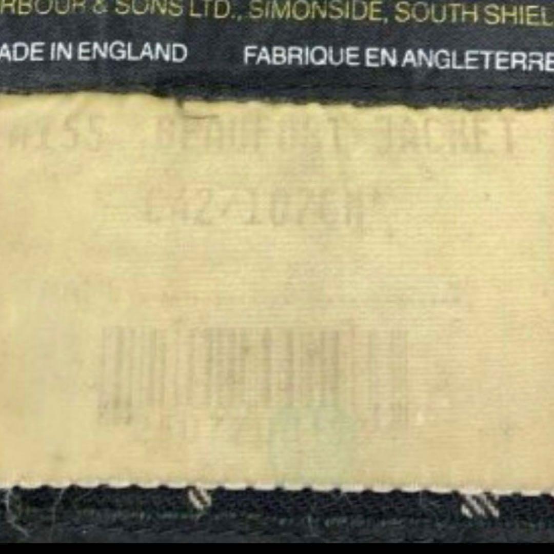 94年製 Barbour BEAUFORT サイズ42 ネイビー 3ワラント