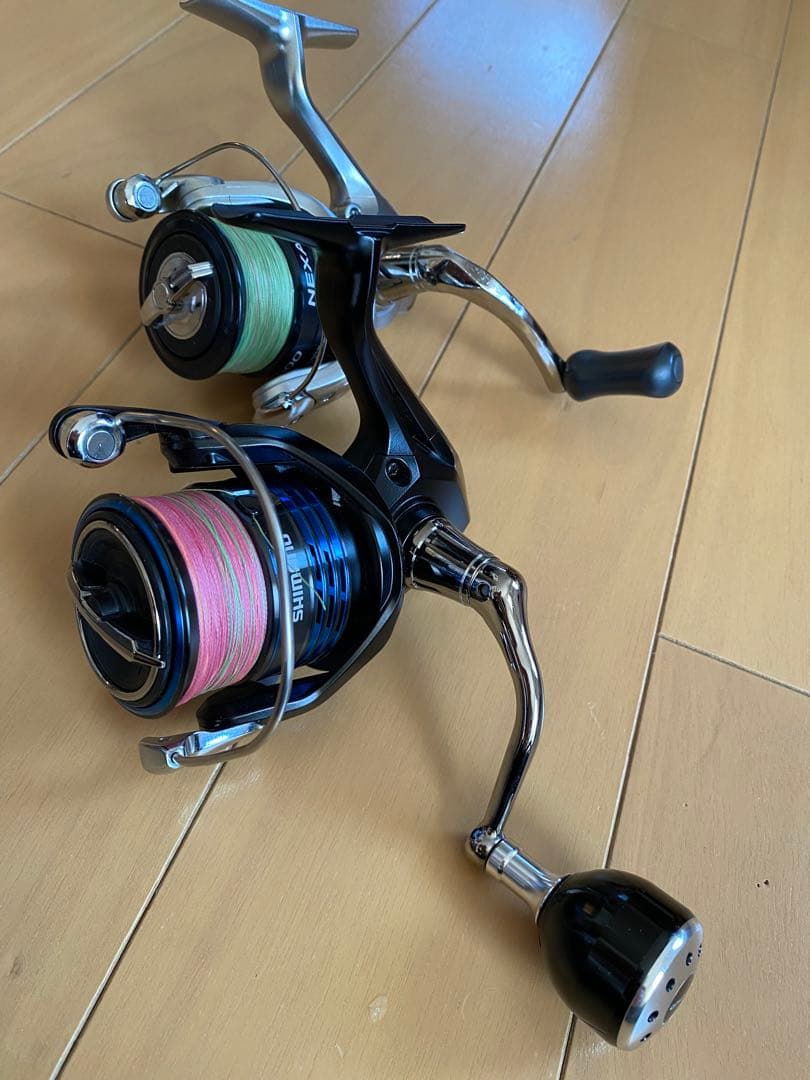 シマノリールセット 21ネクサーブ2500HG.18ネクサーブ2500