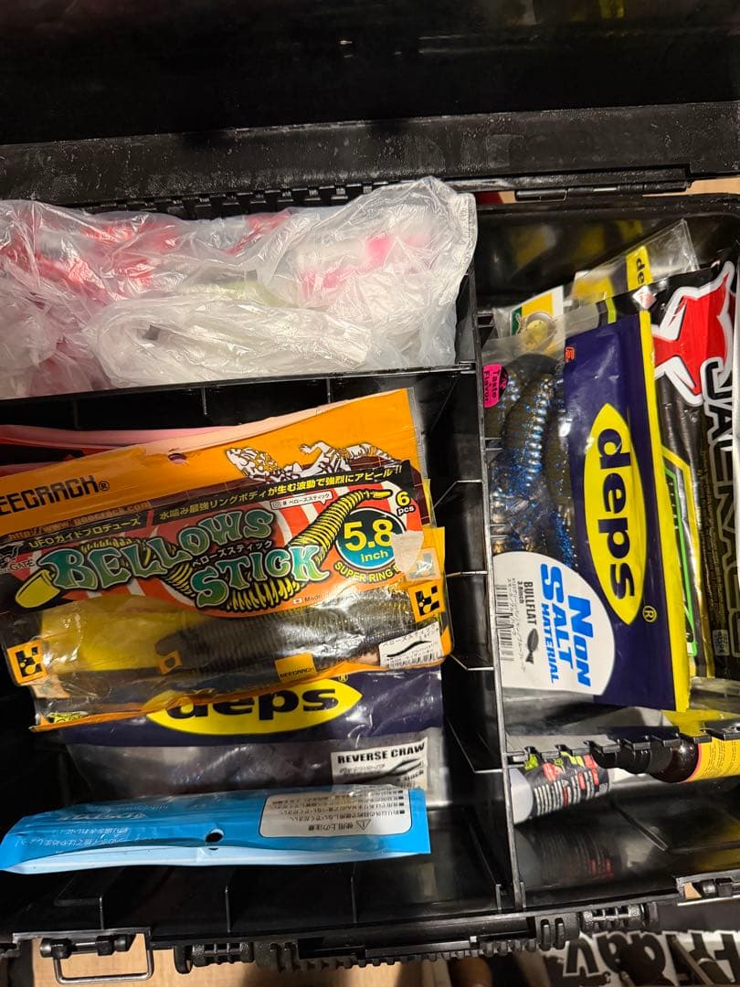 ビッグベイトなどワームまとめ売り