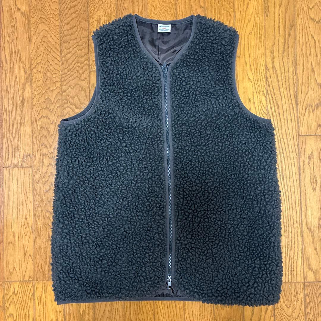 【専用】レリューム Champion チャンピオン ボアフリース ベスト グレー