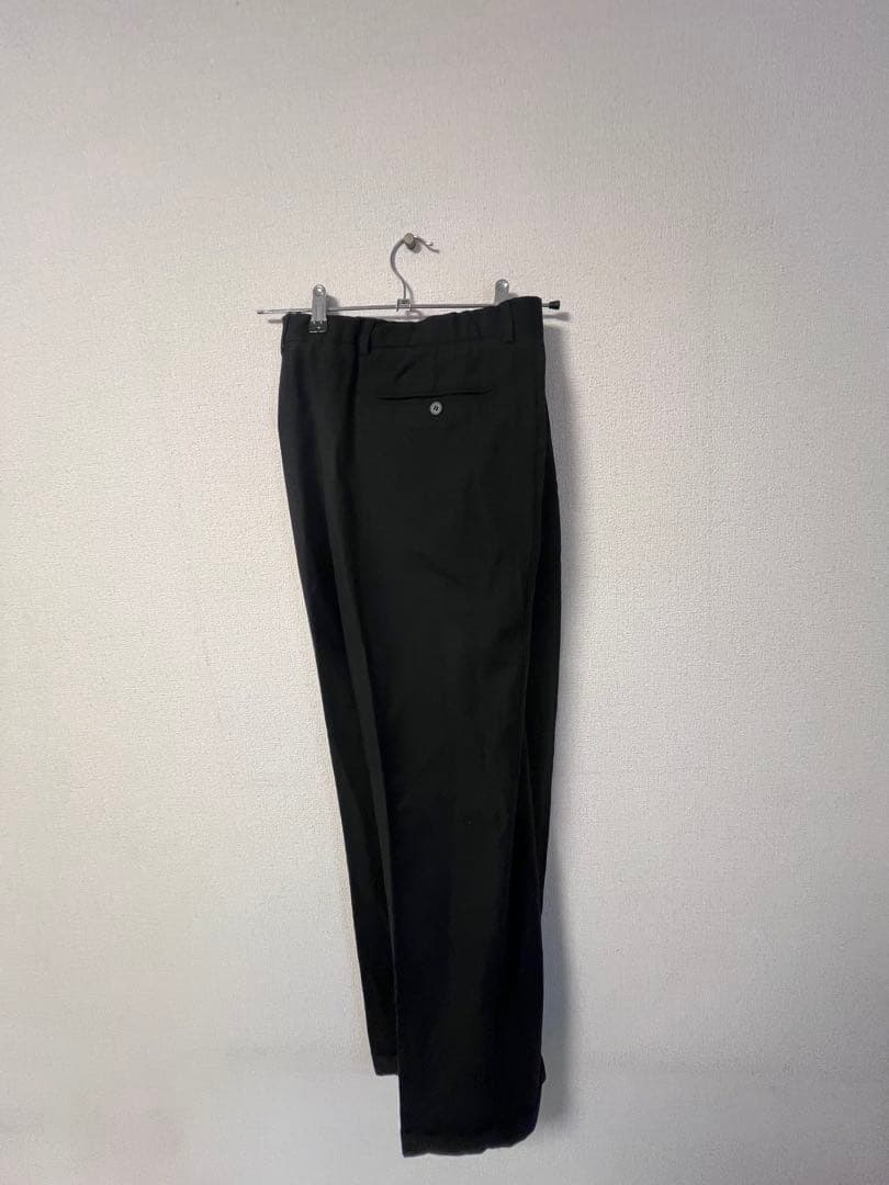 Giorgio Armani ブラック スラックス