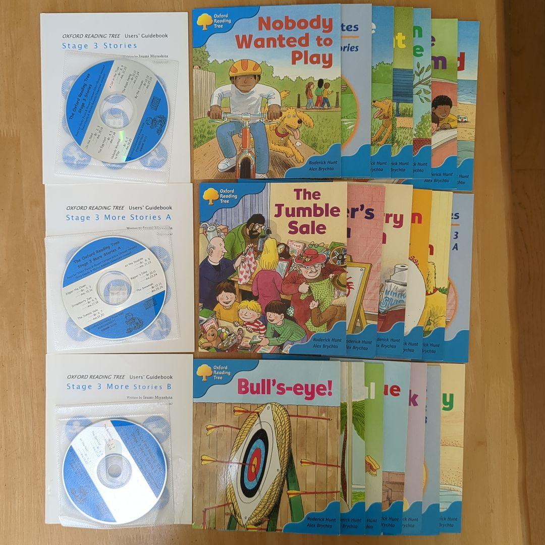 Oxford Reading Tree Stage 2.3 CD、教育用資料付き