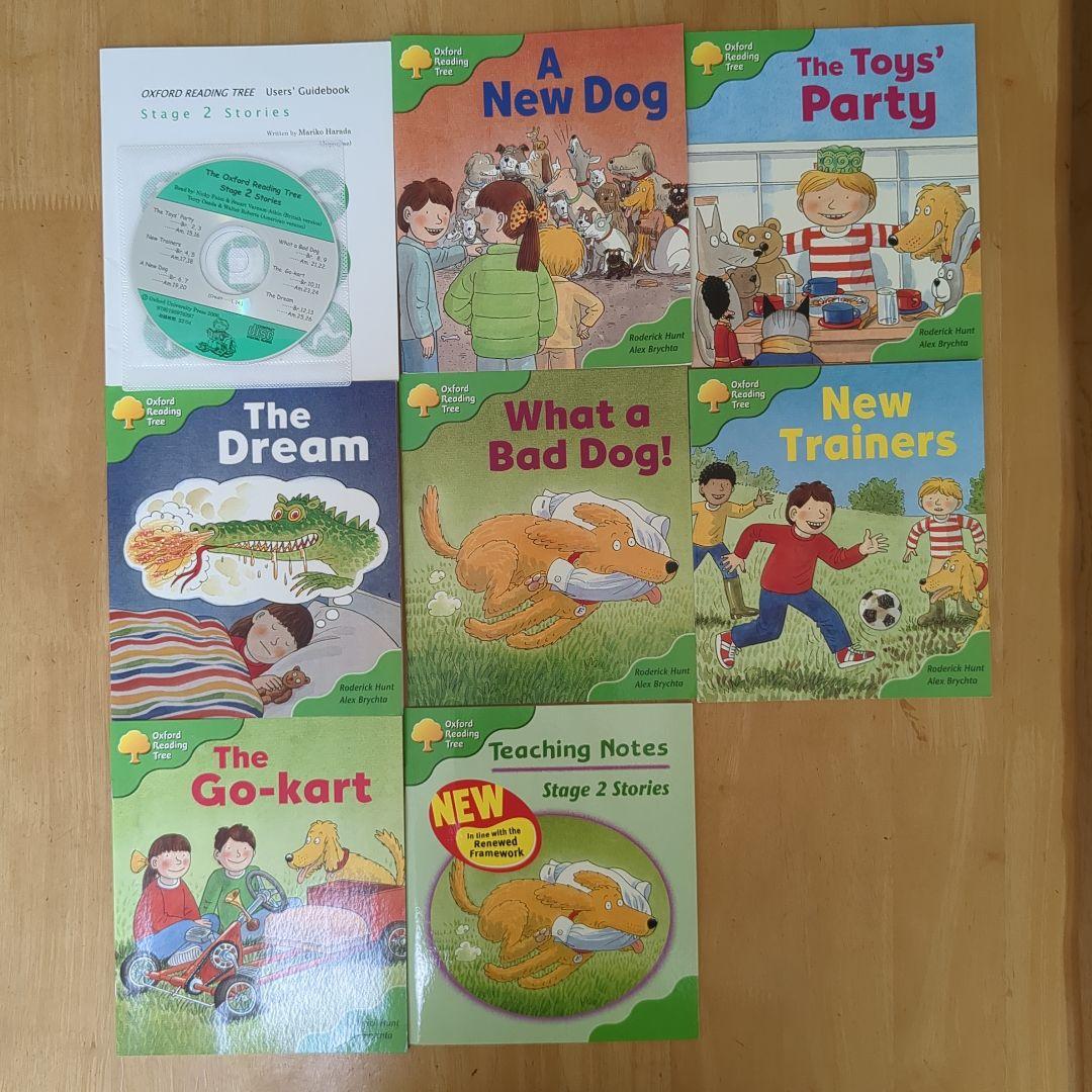 Oxford Reading Tree Stage 2.3 CD、教育用資料付き