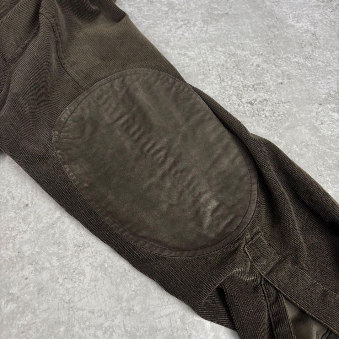 希少90s バーバリー サイドベンツ コーデュロイシャツジャケット L チェック