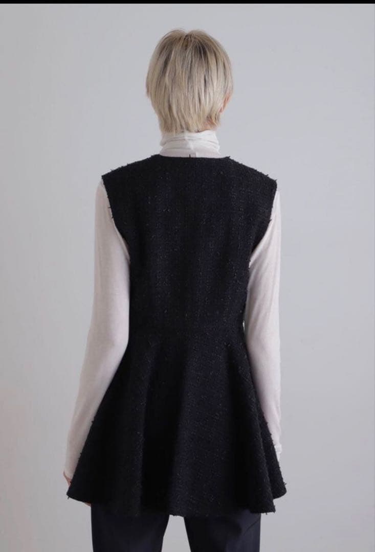 美品　2026 LE PHILフリンジツィードジレ　0サイズ