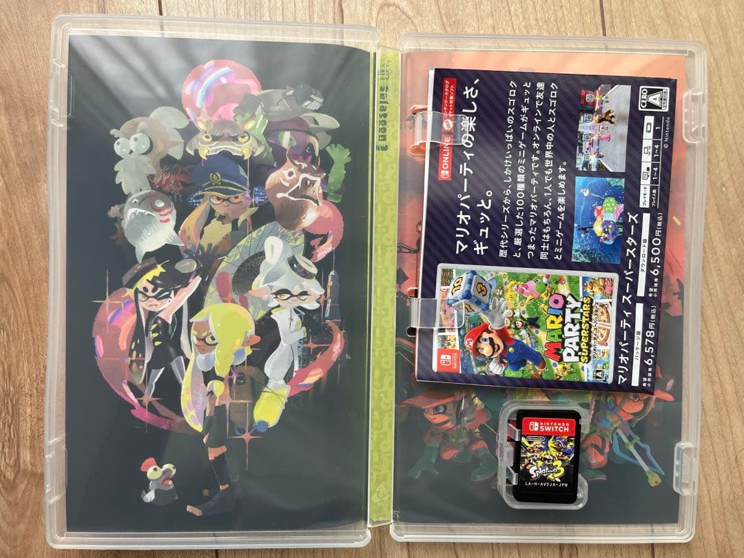 NintendoSwitch ゲーム スプラトゥーン3、マリオ3Dワールド