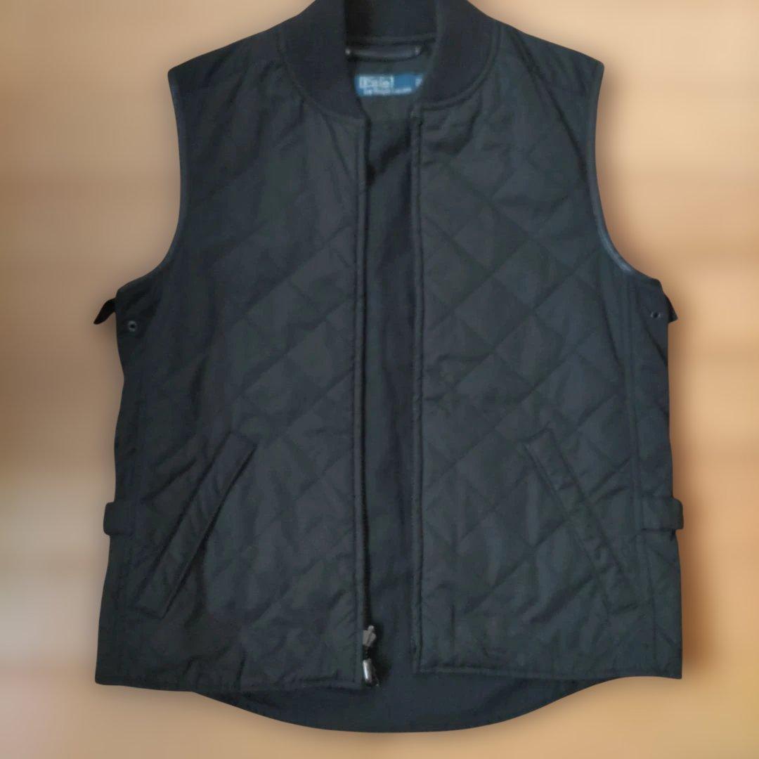 リナ　Polo by Ralph Lauren ブラック ベスト