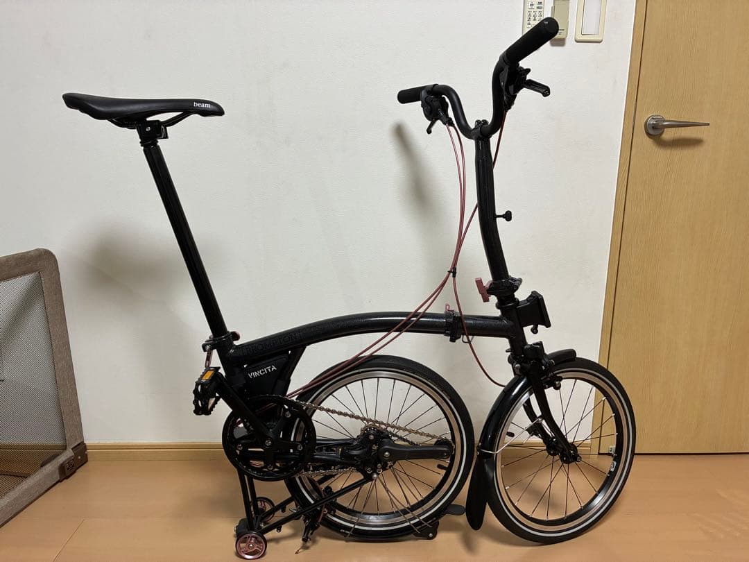 BROMPTON P Line URBAN M4L ミッドナイトブラック