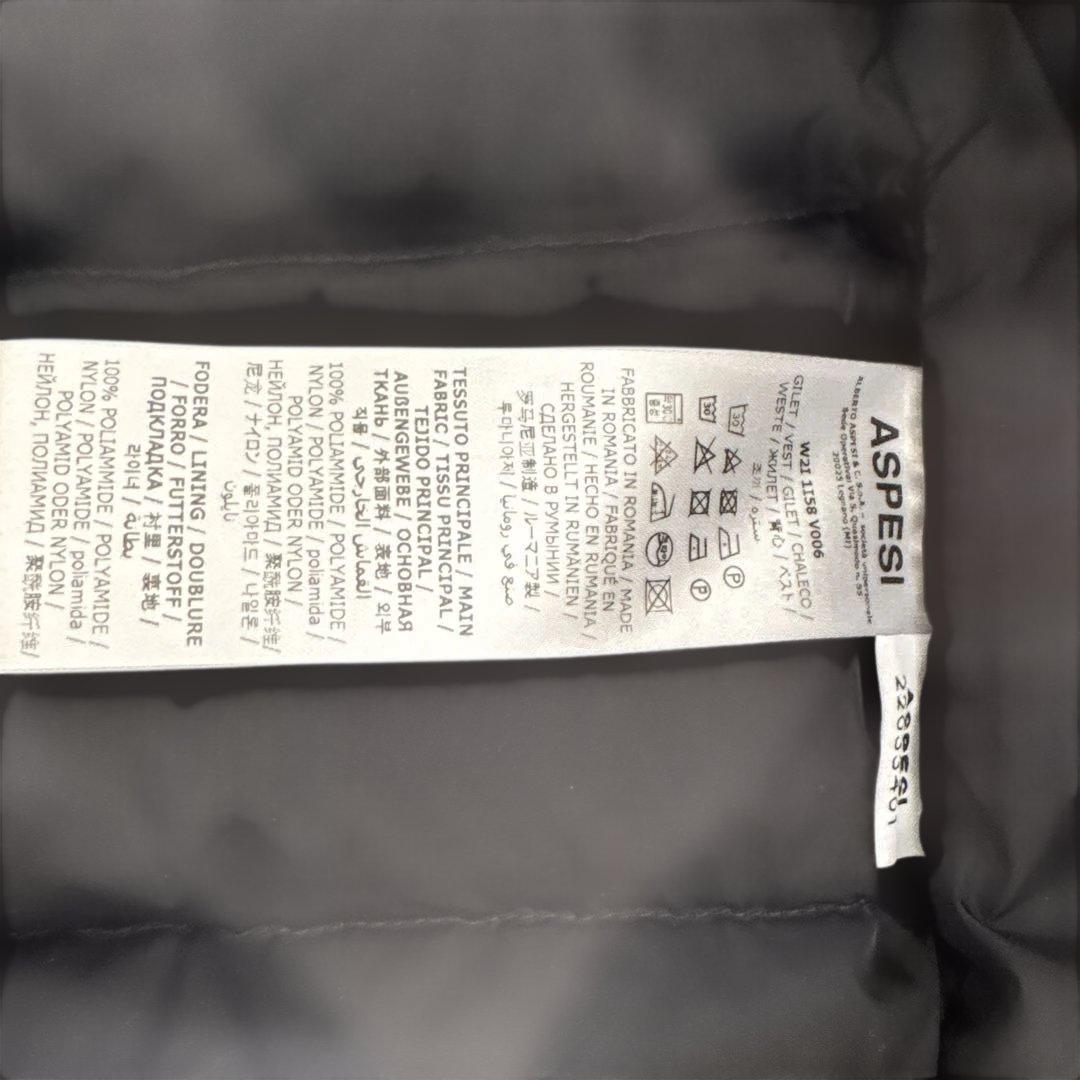 S*O様 【美品】beams f 別注　aspesi ダウンベスト　agile