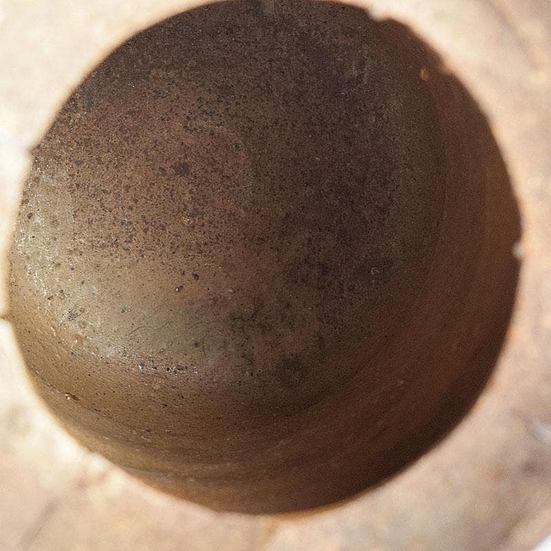 茶道具　永楽善五郎造　信楽写　掛花入　即中斎極め箱　C　7947