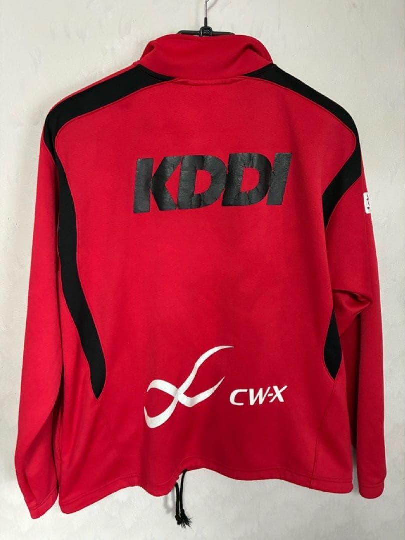 ワコール CW-X 京都パープルサンガ トラックジャケット Lサイズ KDDI