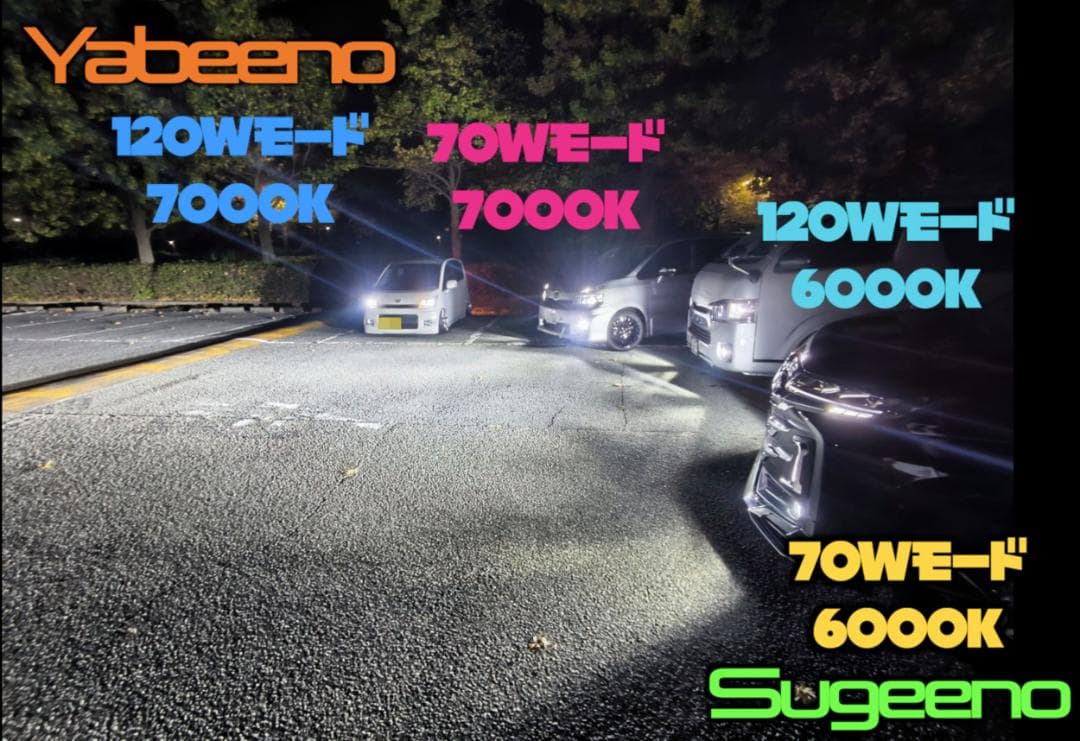 18LED　シリーズS　選べる２色の白D2S/D4SH4H11HB3H8H16