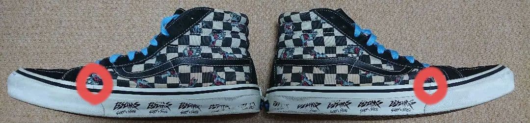 スケートボード VANS BEAMS JIM PHILLIPS SK8-HI