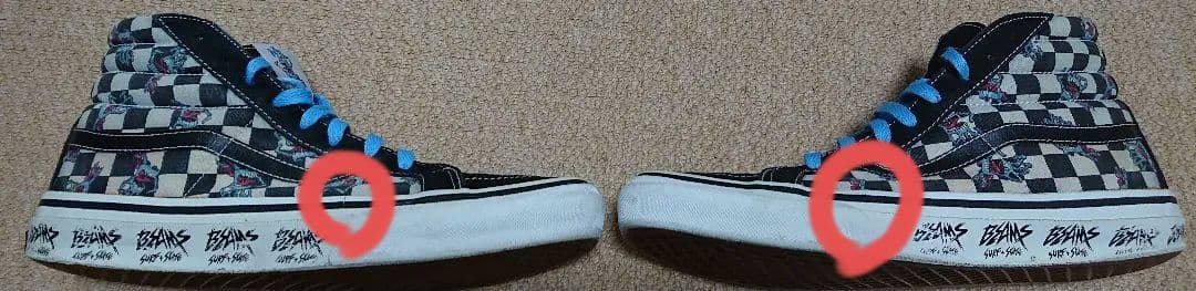 スケートボード VANS BEAMS JIM PHILLIPS SK8-HI