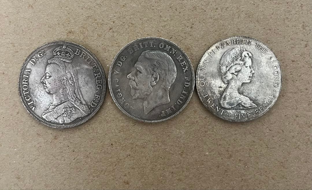 K*様 古銭まとめ　（銀貨，海外・日本古銭など）