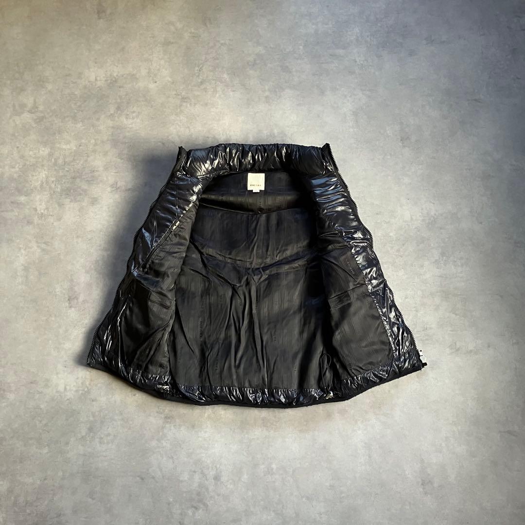 ジャケット・アウター 00s y2k archive diesel gimmick down vest