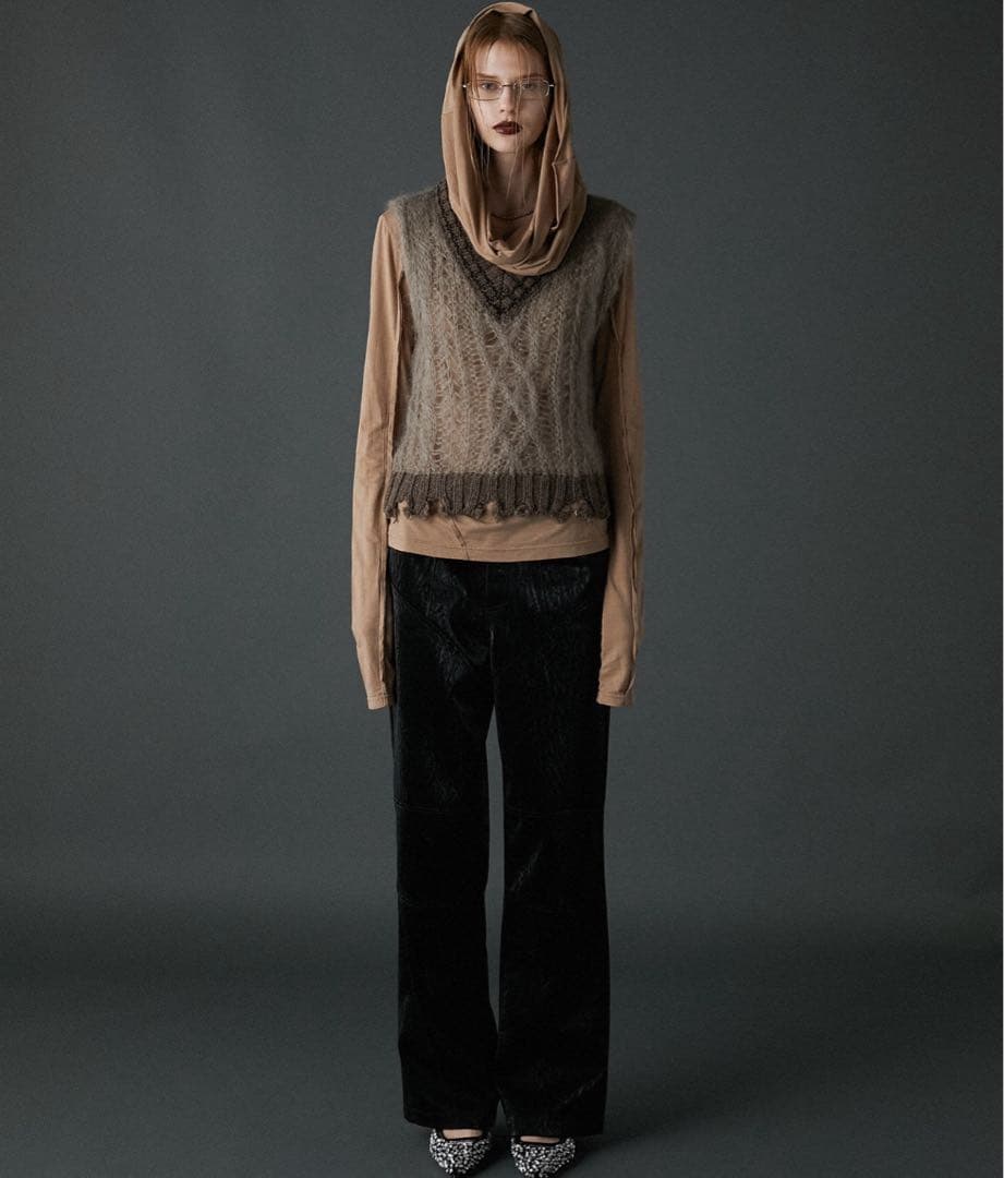 PRANK PROJECT ニットベスト knit vest ベスト モヘア