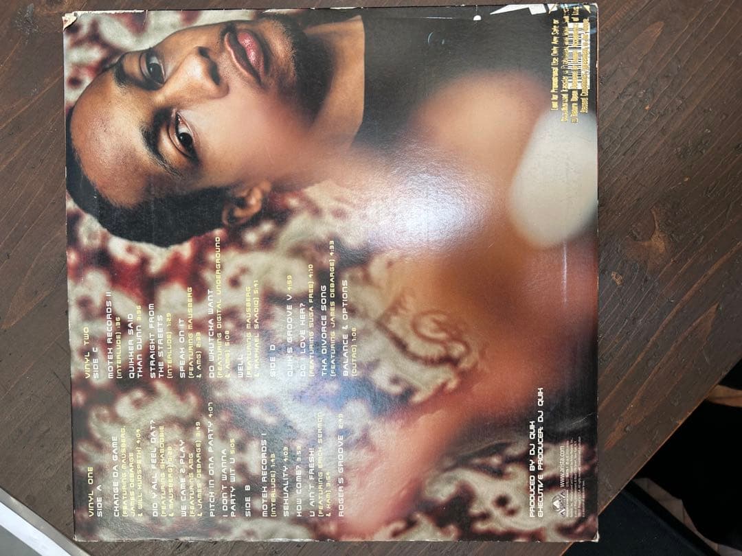 DJ QUIK BALANCE & OPTIONS G-FUNK レコード