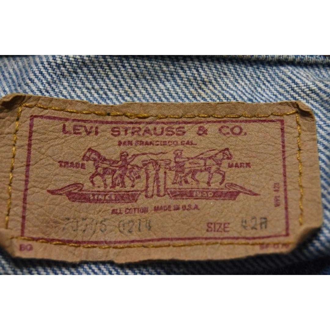 90’ｓリーバイス デニム ジャケットUSA製 16834 70506LEVIS