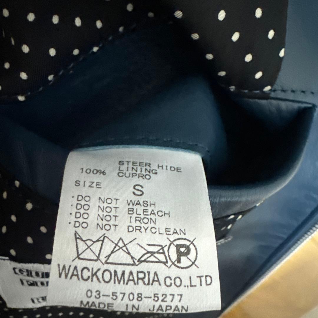 未使用　WACKOMARIA ワコマリア　シングルライダース