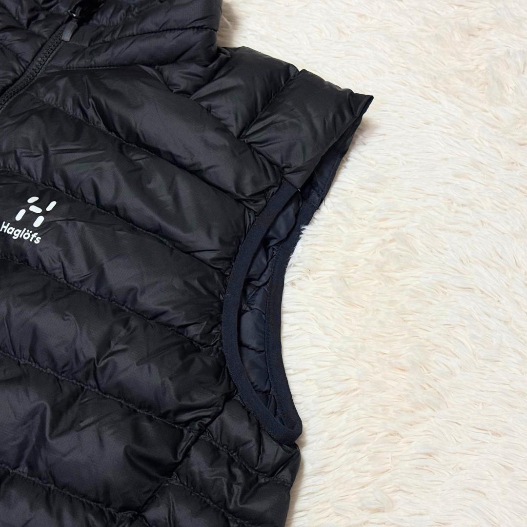 ⭐新品　ホグロフス ロックダウン ベスト 黒 メンズ　L　撥水　極暖　軽量