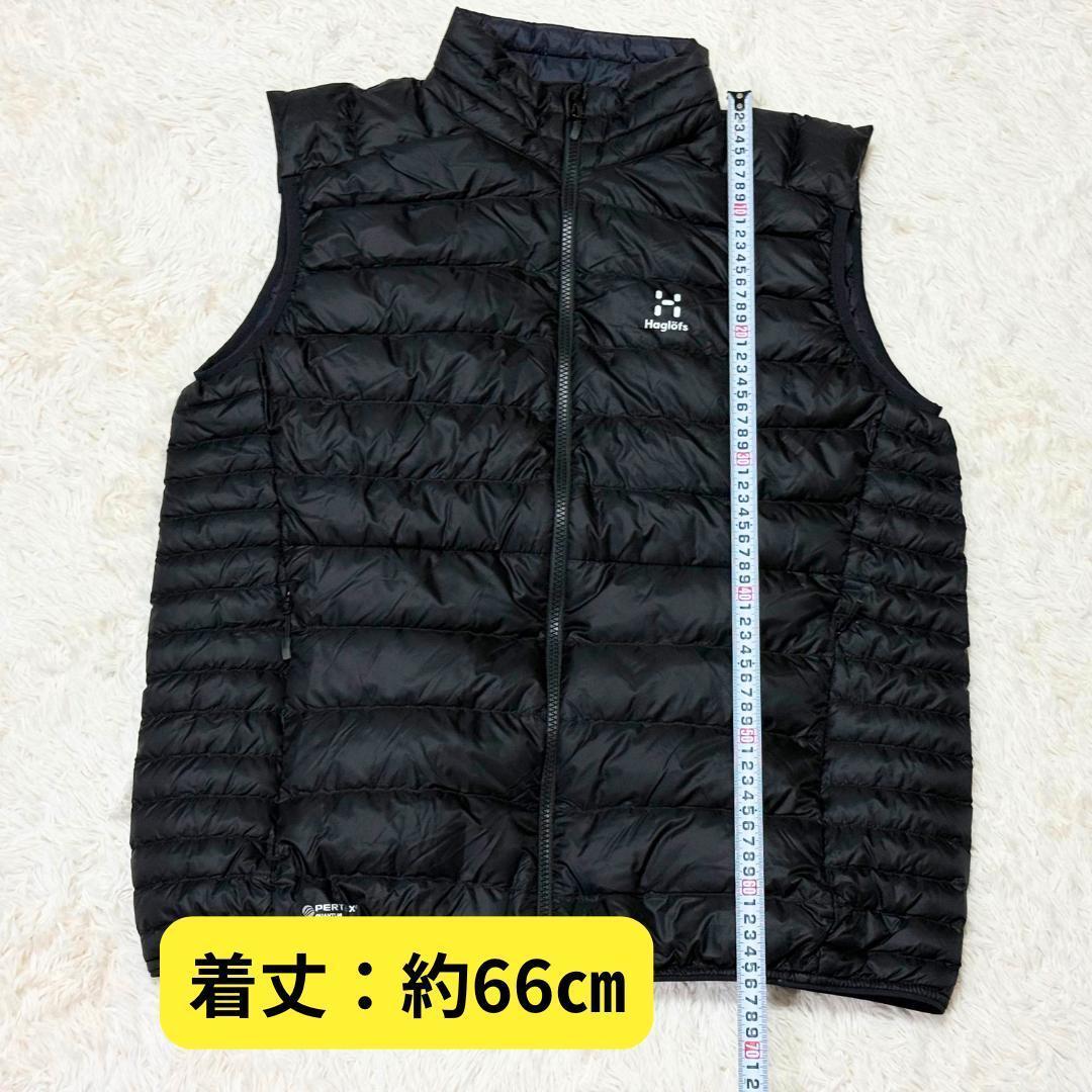 ⭐新品　ホグロフス ロックダウン ベスト 黒 メンズ　L　撥水　極暖　軽量