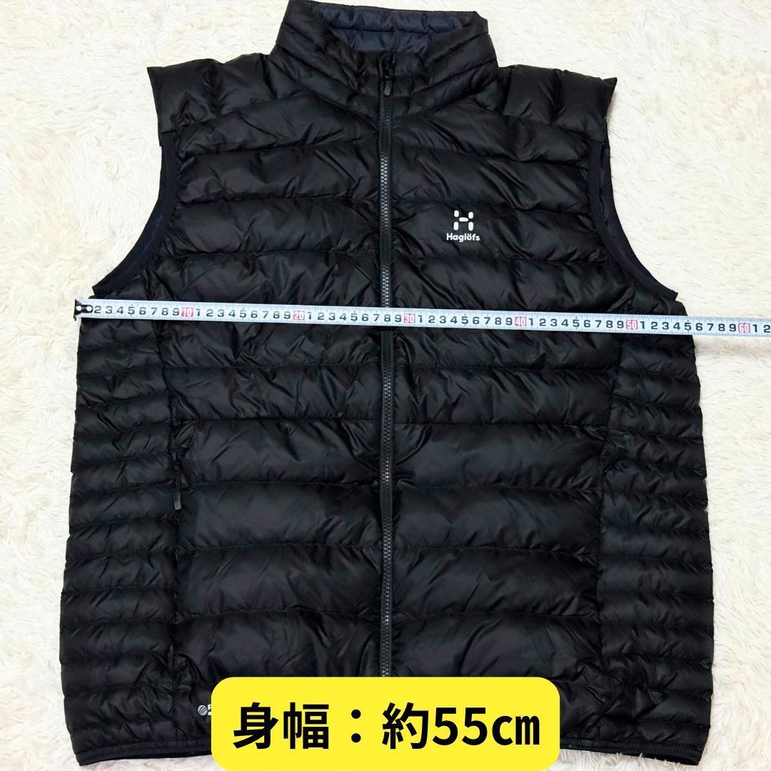 ⭐新品　ホグロフス ロックダウン ベスト 黒 メンズ　L　撥水　極暖　軽量