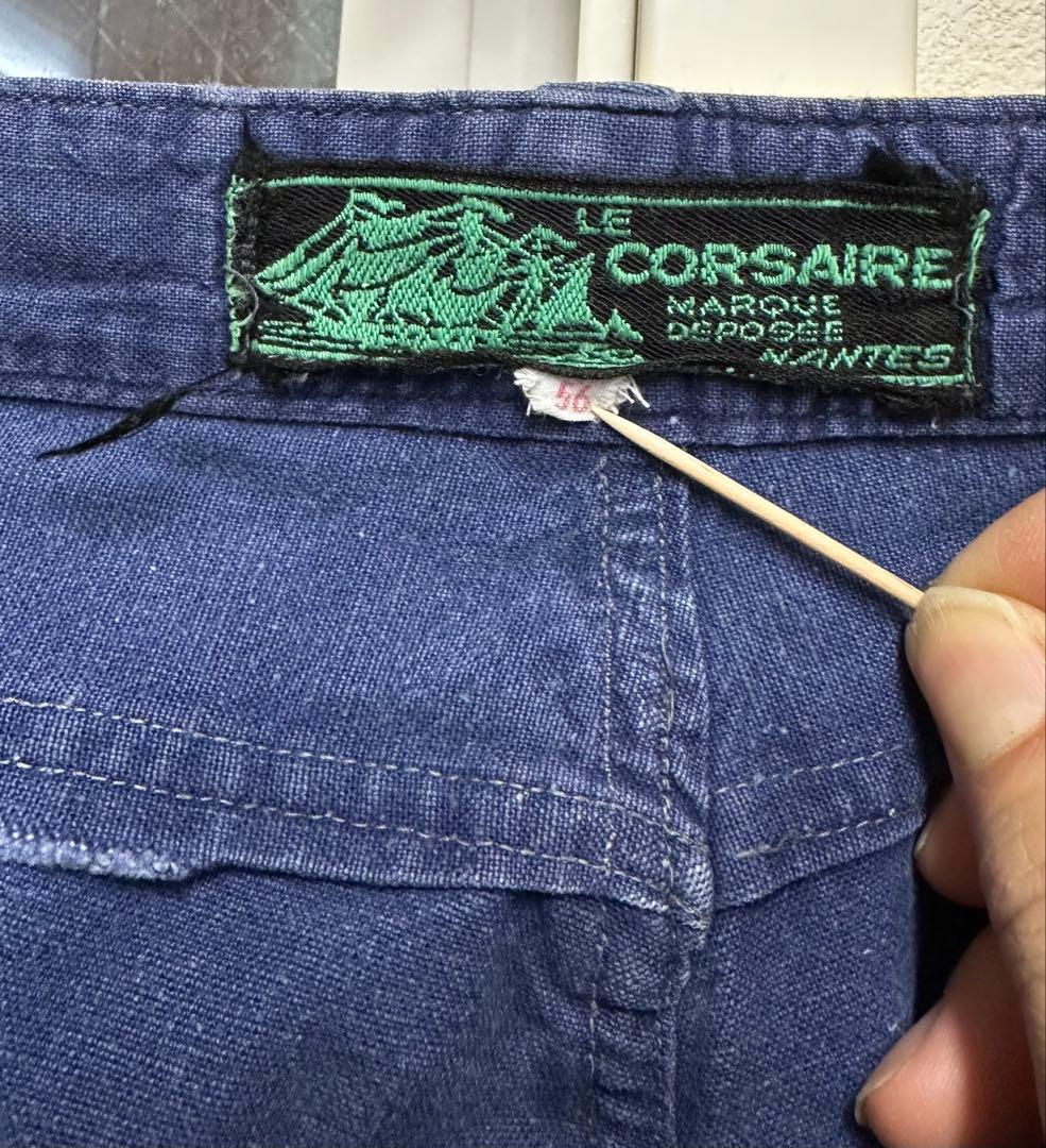 さ*ち様 LE CORSAIRE 40s コットンリネン　マキニョンパンツ　ジャ