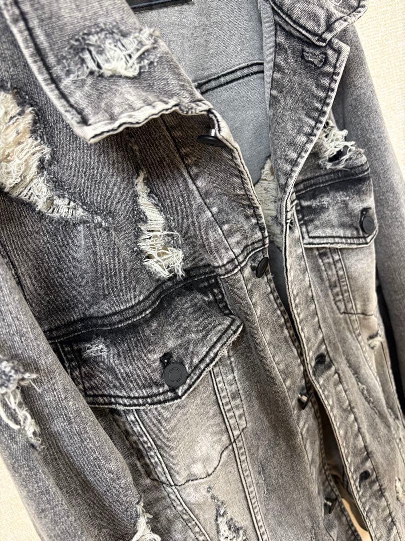 ジャケット・アウター Abyssea Stretch lvn denim jacket