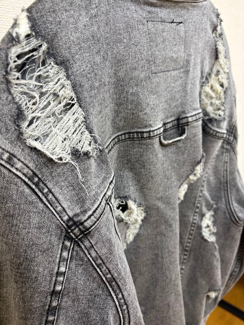 ジャケット・アウター Abyssea Stretch lvn denim jacket