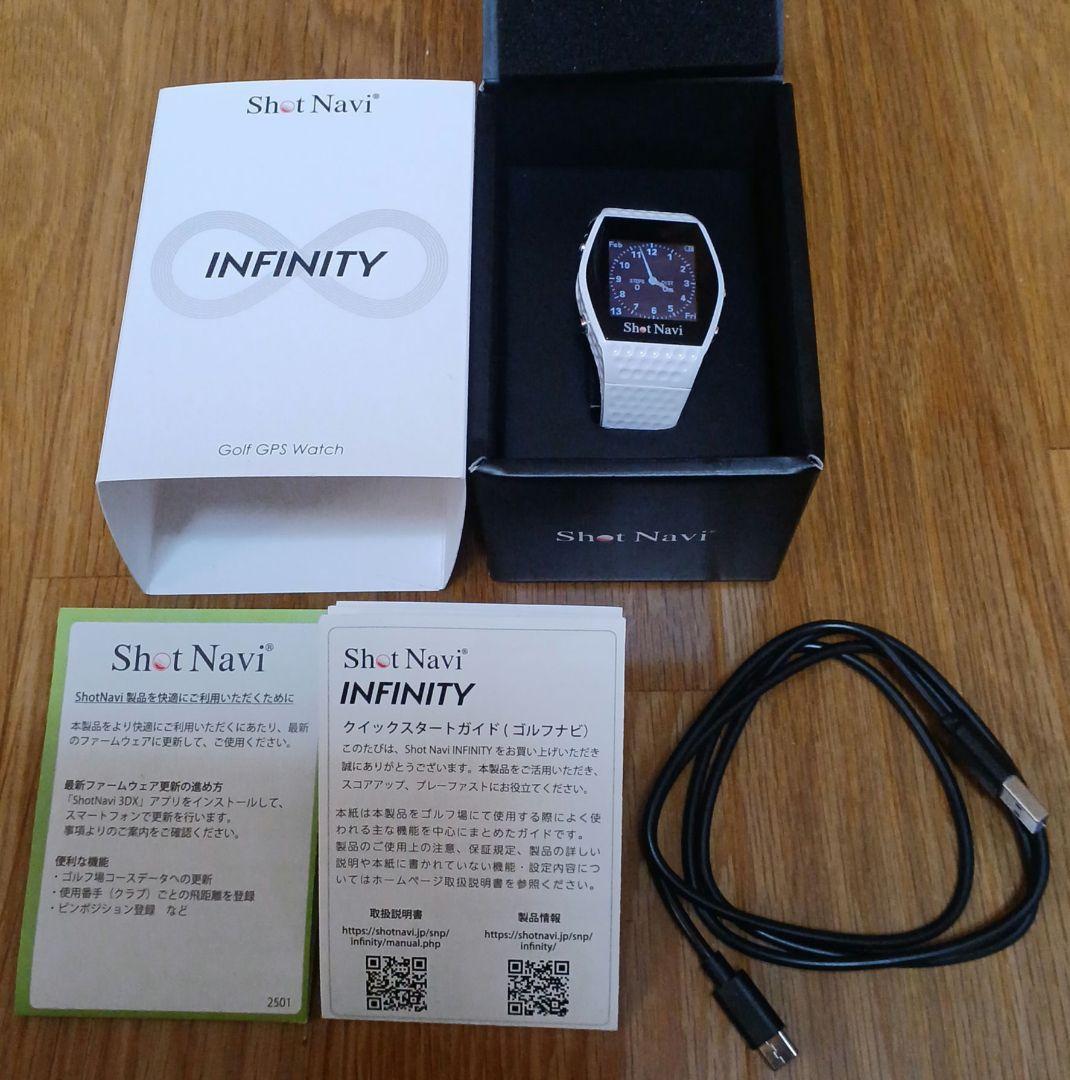Shot Navi INFINITY ゴルフ GPS ウォッチ