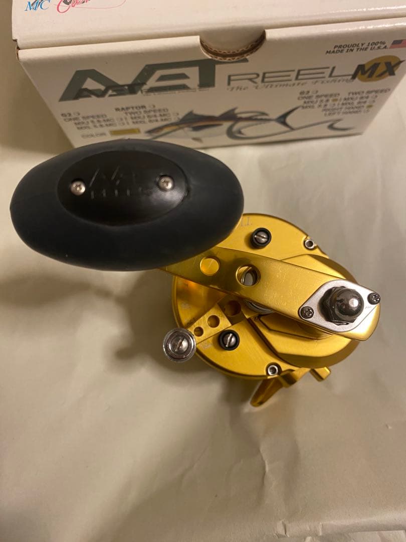 美品 アベット AVET MXJ5.8 右ハンドル レバードラグ ジギング 石鯛