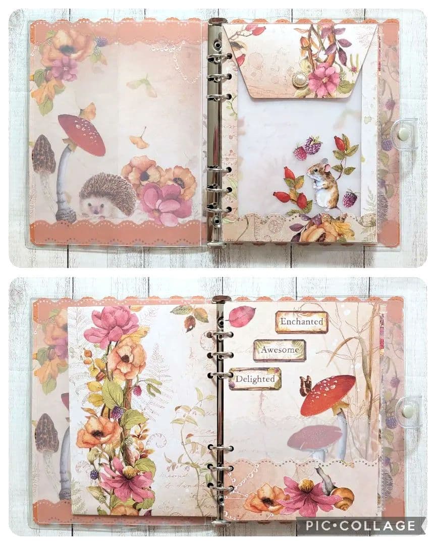 おすそ分けファイル♡ スタンペリア・WOODLAND♡ A5サイズ♡
