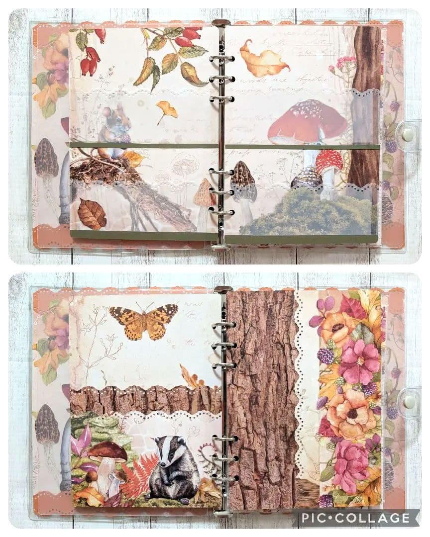 おすそ分けファイル♡ スタンペリア・WOODLAND♡ A5サイズ♡