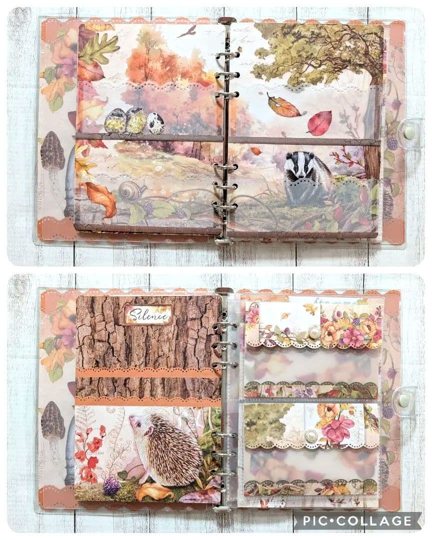 おすそ分けファイル♡ スタンペリア・WOODLAND♡ A5サイズ♡