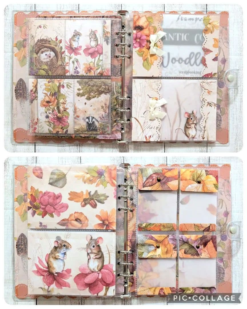 おすそ分けファイル♡ スタンペリア・WOODLAND♡ A5サイズ♡