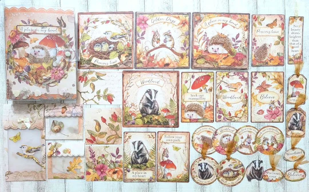おすそ分けファイル♡ スタンペリア・WOODLAND♡ A5サイズ♡