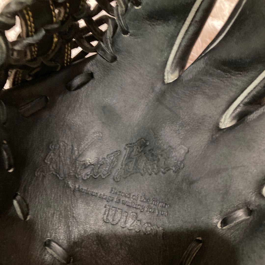 みこどた☆ 　 Wilson 野球　グローブ 黒