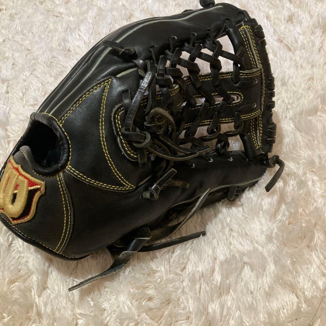 みこどた☆ 　 Wilson 野球　グローブ 黒