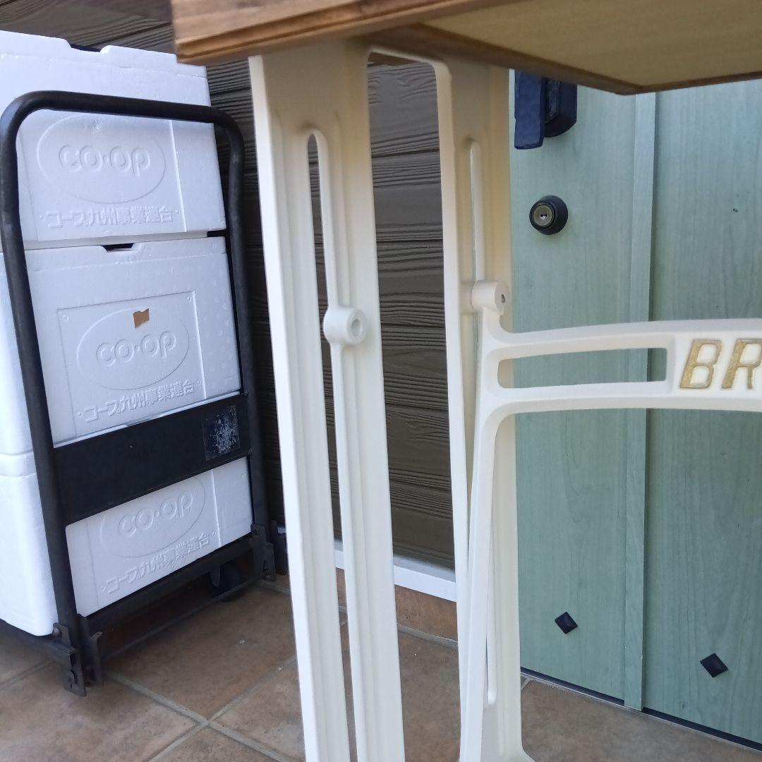 アンティークミシンテーブル　BROTHER