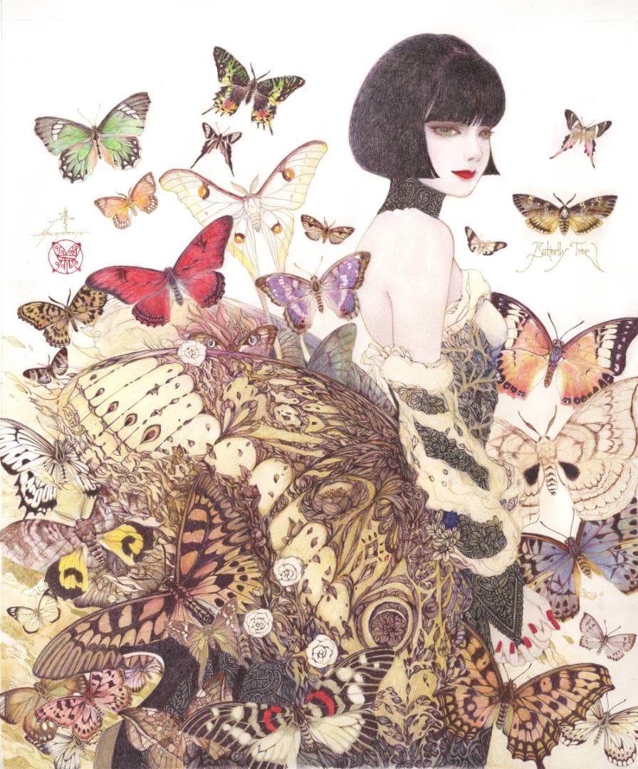 蝶の樹　Butterfly Tree #004